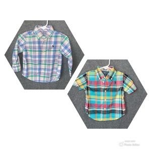 Boys Polo button down shirts